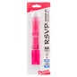 RSVP Super RT Ballpoint Pen, (1.0mm) Medium Line, Pink Ink, 2-Pk (BX480BP2P)