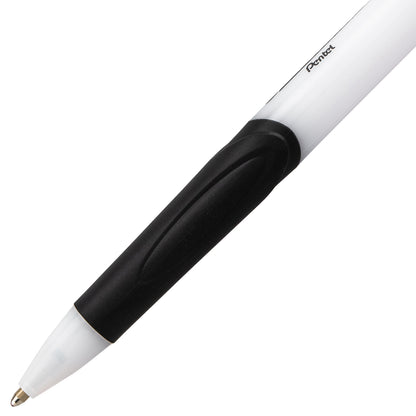 GlideWrite Ballpoint Pen with TechniFlo Ink, (1.0mm) Medium Line, Black (BX910-A)