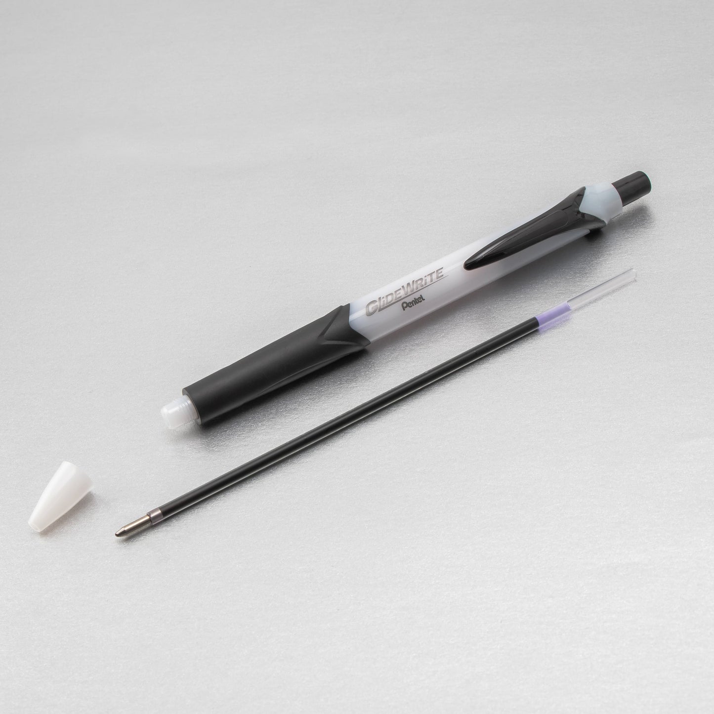 GlideWrite Ballpoint Pen with TechniFlo Ink, (1.0mm) Medium Line, Black (BX910-A)