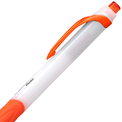 GlideWrite Ballpoint Pen with TechniFlo Ink, (1.0mm) Medium Line, Orange Ink (BX910-F)