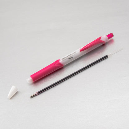 GlideWrite Ballpoint Pen with TechniFlo Ink, (1.0mm) Medium Line, Pink (BX910-P)