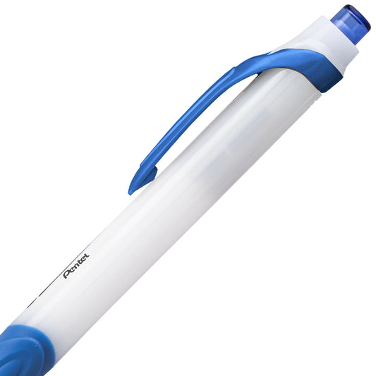 GlideWrite Ballpoint Pen with TechniFlo Ink, (1.0mm) Medium Line, Light Blue Ink (BX910-S1)