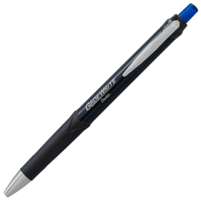 GlideWrite Signature Ballpoint Pen Black Barrel, (1.0mm) Medium line, Blue Ink (BX930A-C)