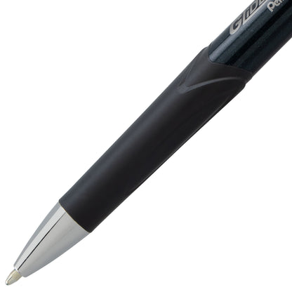 GlideWrite Signature Ballpoint Pen Black Barrel, (1.0mm) Medium line, Green Ink (BX930A-D)
