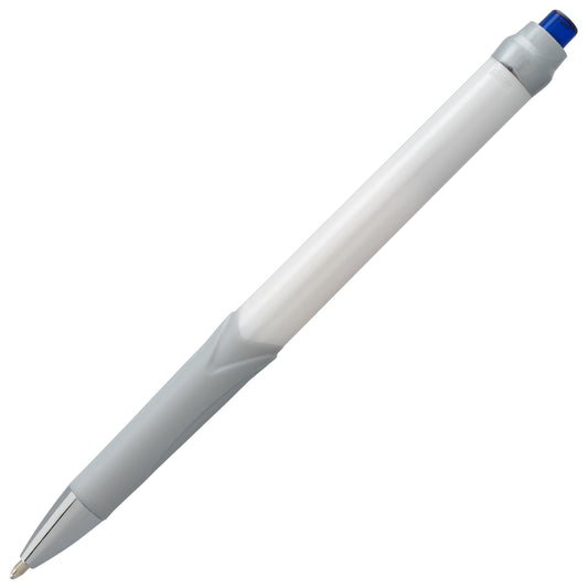 GlideWrite Signature Ballpoint Pen Pearl White Barrel, (1.0mm) Medium line, Blue Ink (BX930W-C)