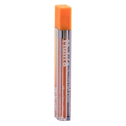 Pentel Arts 8 Colour Pencil Lead Refill (2.0mm), Orange, 2 pcs/Tube (CH2-F)