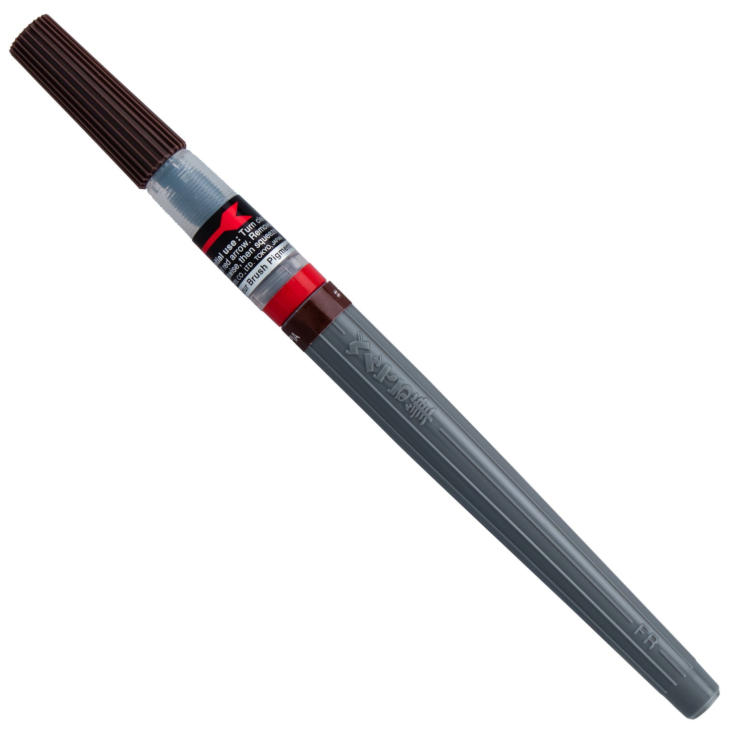Pentel Arts Color Brush with Pigment Ink, Sepia Ink, 1-pk (GFPBP141)