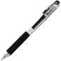 Wow! Gel Retractable Gel Pen, (0.7mm) Medium Line, Black Ink (K437-A)