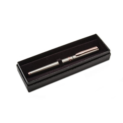 Libretto EnerGel Liquid Gel Pen, (0.7mm) Rose Gold Barrel, Black Ink (K600PG-A)