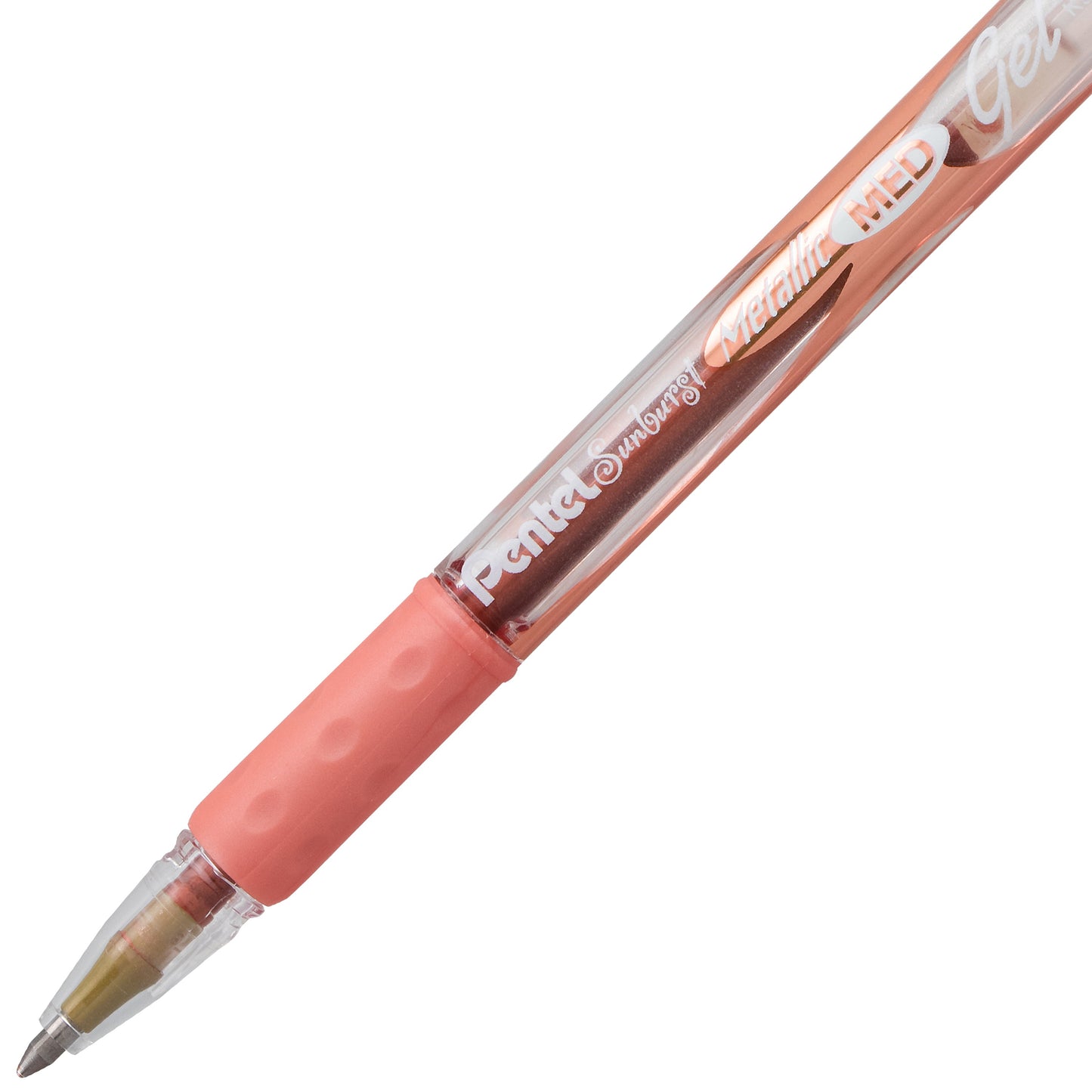 Sunburst Metallic Gel Pen, Medium Line, Permanent Bronze Ink (K908-ME)