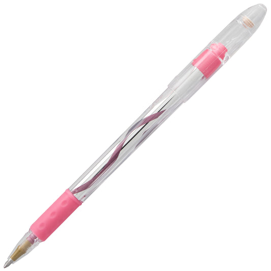 Sunburst Metallic Gel Pen, Medium Line, Permanent Pink Ink (K908-MP)