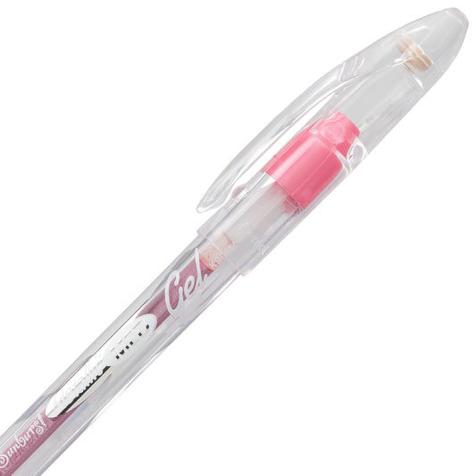Sunburst Metallic Gel Pen, Medium Line, Permanent Pink Ink (K908-MP)