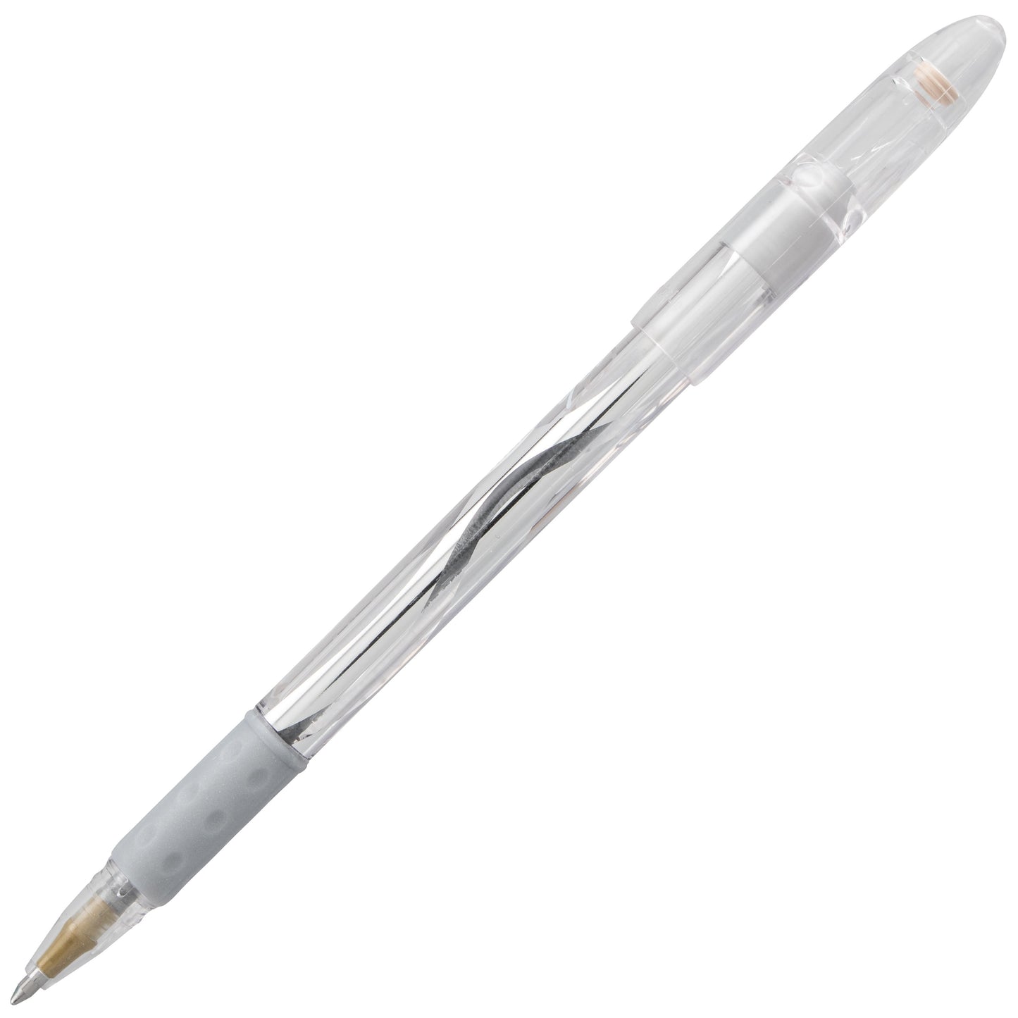 Sunburst Metallic Gel Pen, Medium Line, Permanent Silver Ink (K908-Z)