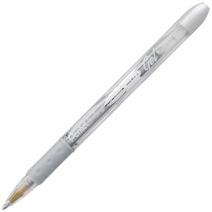 Sunburst Metallic Gel Pen, Medium Line, Permanent Silver Ink (K908-Z)