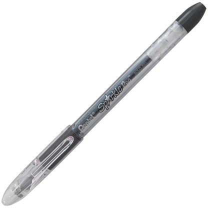 Sparkle Pop Metallic Gel Pen, (1.0mm) Bold Line, Black-Red Ink (K91-DA)