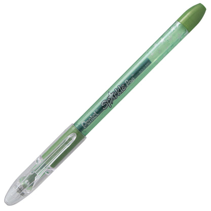 Sparkle Pop Metallic Gel Pen, (1.0mm) Bold Line, Green-Blue Ink (K91-DD)