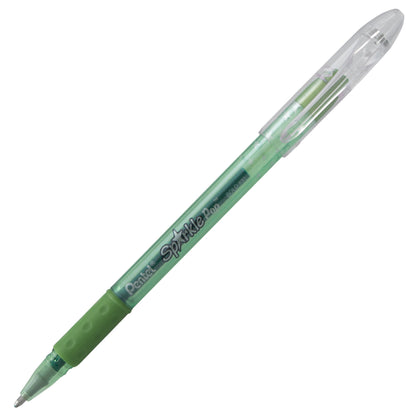 Sparkle Pop Metallic Gel Pen, (1.0mm) Bold Line, Green-Blue Ink (K91-DD)
