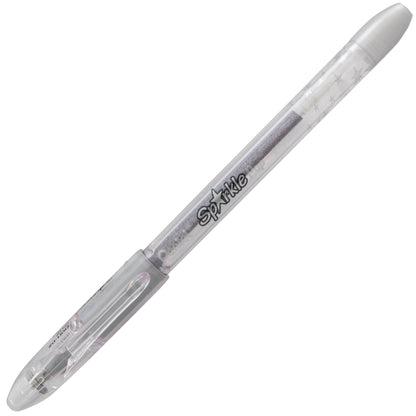 Sparkle Pop Metallic Gel Pen, (1.0mm) Bold Line, Silver-Silver (K91-DZ)