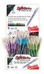 Sparkle Pop Metallic Gel Pen, (1.0mm) Bold Line, Assorted Colors, Open Stock Display - 84 Pieces (K91M-84)