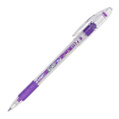 Solar Pop Neon Gel Pen, (0.6mm) Medium Line, Violet Ink (K96-V)