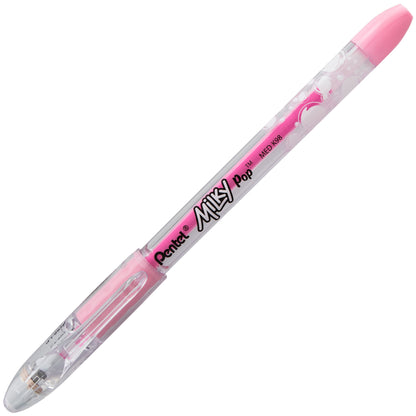Milky Pop Pastel Gel Pen, (0.8mm) Medium Line, Pink Ink (K98-LP)