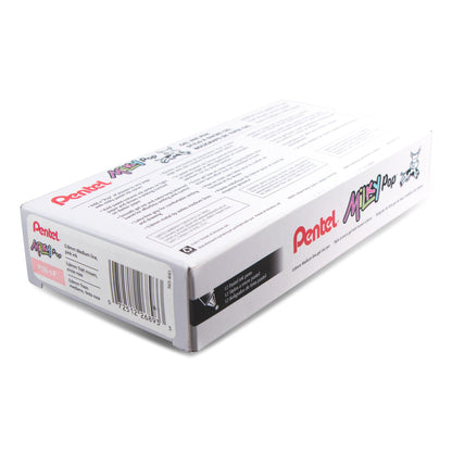 Milky Pop Pastel Gel Pen, (0.8mm) Medium Line, Pink Ink (K98-LP)