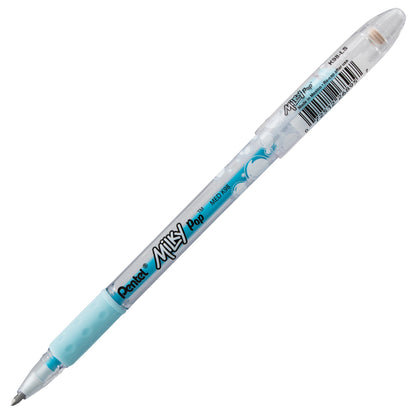 Milky Pop Pastel Gel Pen, (0.8mm) Medium Line, Sky Blue Ink (K98-LS)
