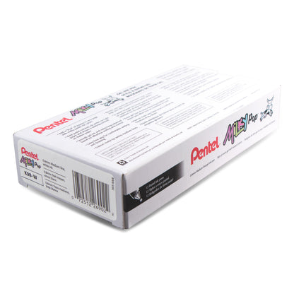 Milky Pop Pastel Gel Pen, (0.8mm) Medium Line, White Ink (K98-W)