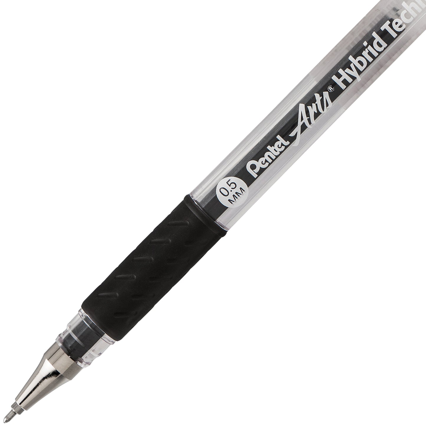 Pentel Arts Hybrid Technica (0.5mm) Gel Pen, Black Ink (KN105-A)