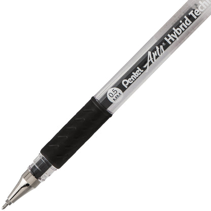 Pentel Arts Hybrid Technica (0.5mm) Gel Pen, Black Ink (KN105-A)