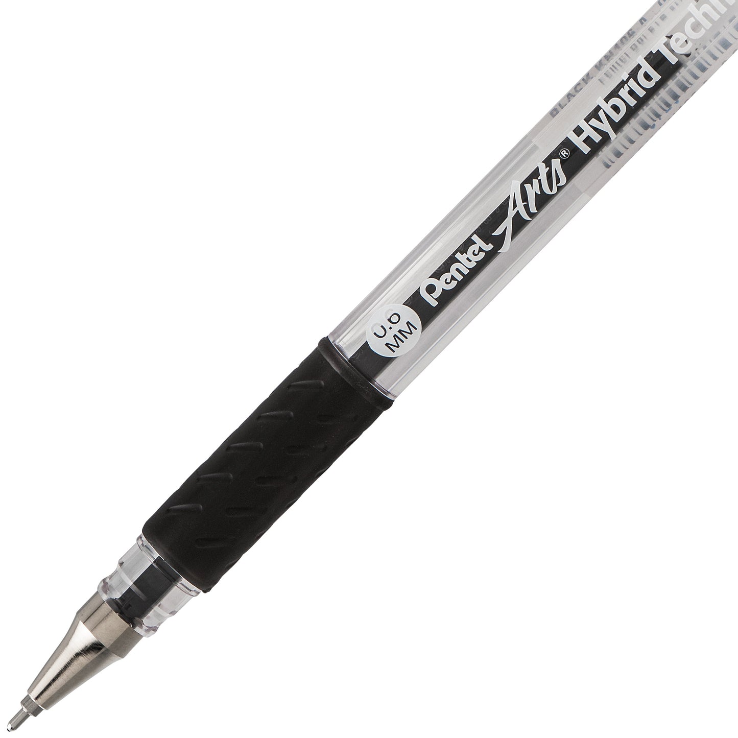 Pentel Arts Hybrid Technica (0.6mm) Gel Pen, Black Ink (KN106-A)
