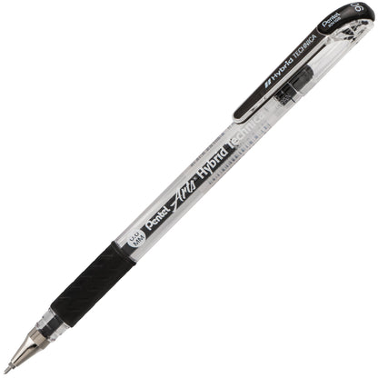 Pentel Arts Hybrid Technica (0.6mm) Gel Pen, Black Ink (KN106-A)