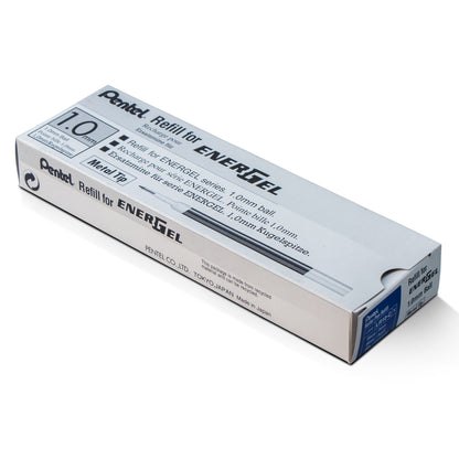 Refill Ink - For EnerGel Gel Pen 1.0mm Metal Tip, Bold, Blue Ink (LR10-C)