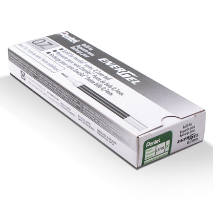 Refill Ink - For EnerGel Gel Pen, 0.7mm Metal Tip, Medium, Forest Green Ink (LR7-D3)