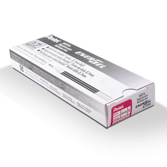 Refill Ink - For EnerGel Gel Pen, 0.7mm Metal Tip, Medium, Magenta Ink (LR7-V4)