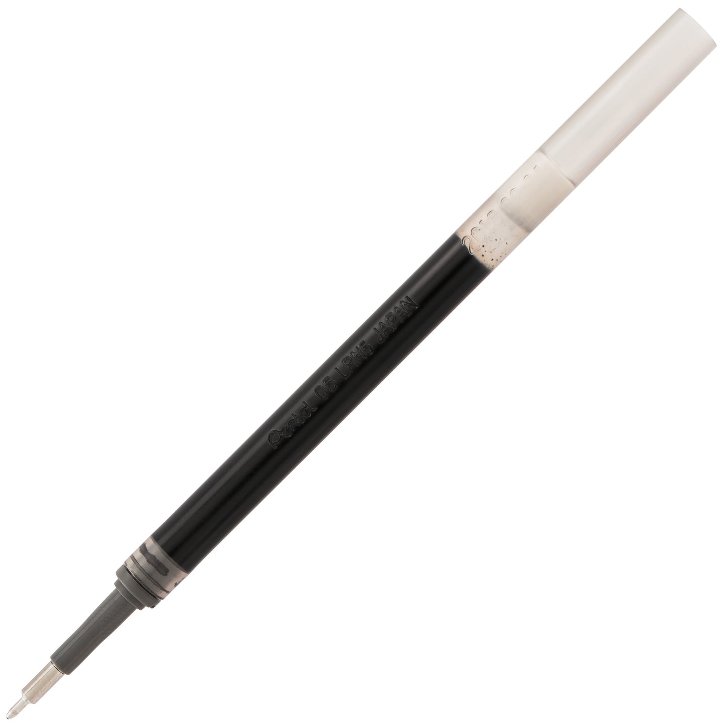 Refill Ink - For EnerGel Gel Pen, 0.5mm Needle Tip, Fine, Black Ink (LRN5-A)