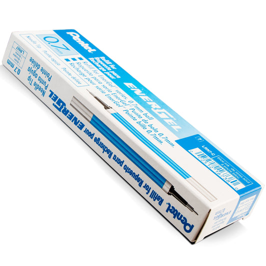 Pentel Refill Ink - For EnerGel Gel Pen 0.7mm Needle Tip, Medium, Blue Ink (LRN7-C), 48 Dozen
