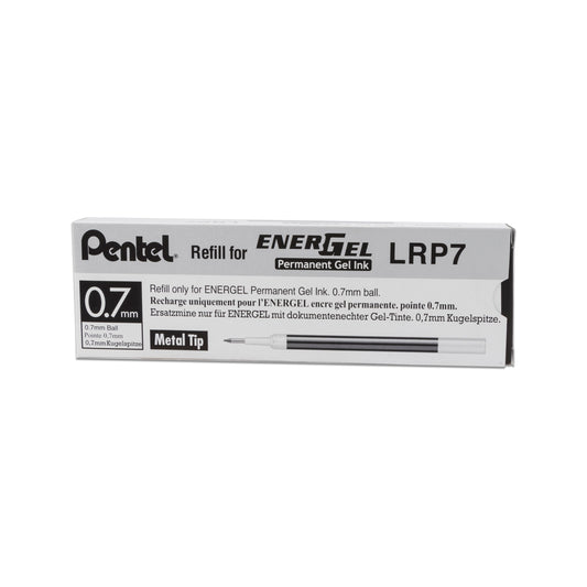 Refill Ink - For EnerGel PRO Permanent Gel Pen, (0.7mm) Medium Line, Blue Ink (LRP7-C)
