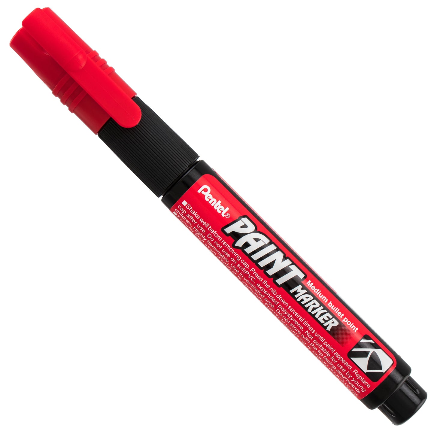 Paint Markers, Medium Bullet Point, Red Ink (MMP20-B)