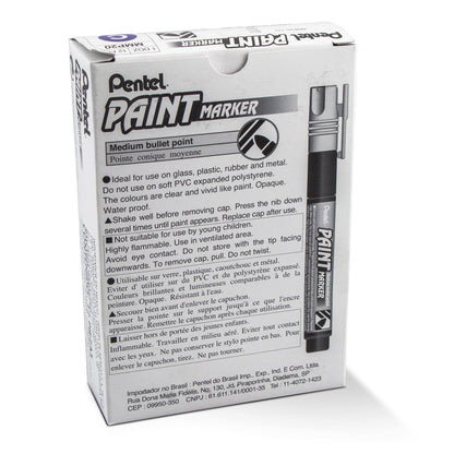Paint Markers, Medium Bullet Point, Blue Ink (MMP20-C)