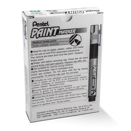 Paint Markers, Medium Bullet Point, Green Ink (MMP20-D)