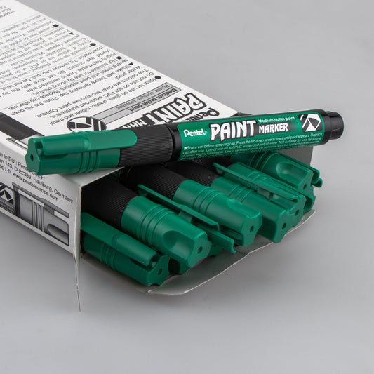 Paint Markers, Medium Bullet Point, Green Ink (MMP20-D)