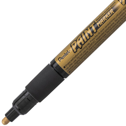 Paint Markers, Medium Bullet Point, Gold Ink (MMP20-X)