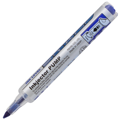 Markathon Pump Permanent Marker, Chisel Tip, Blue Ink (NLF60X-C)