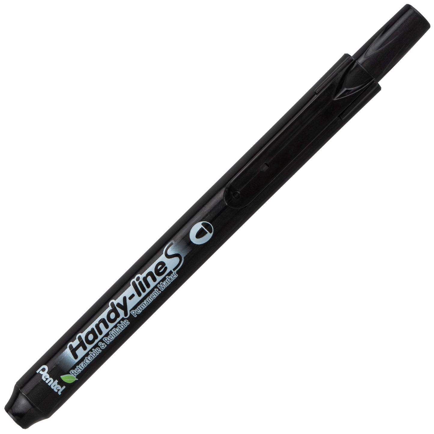 Handy-Line S Retractable Permanent Marker, Fine Bullet Tip, Black Ink (NXS15-A)