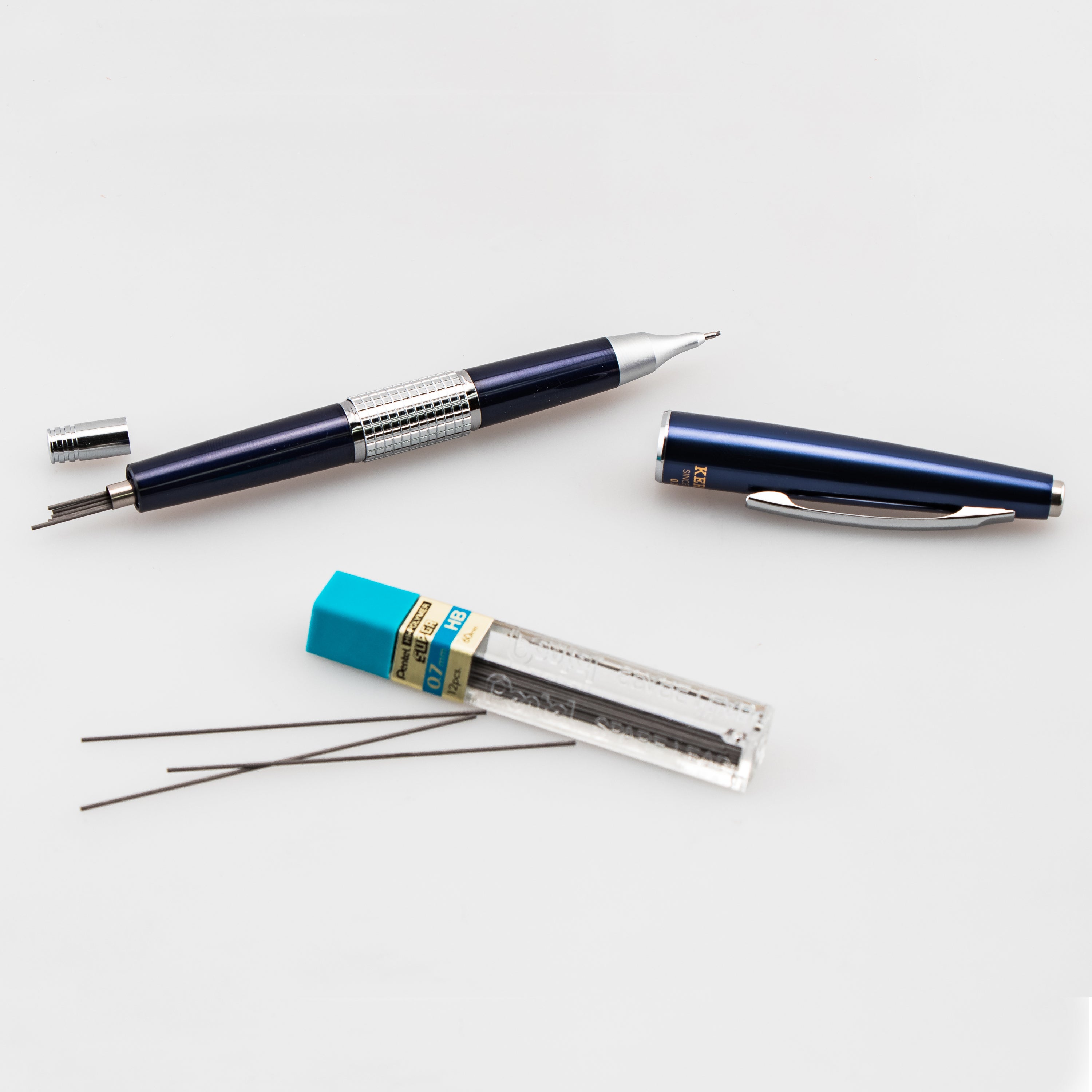 Sharp Kerry Mechanical Pencil (0.7mm), Blue Barrel (P1037C) – Pens