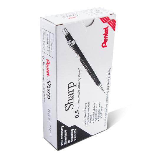 Sharp Mechanical Pencil (0.5mm), Black Barrel (P205A)