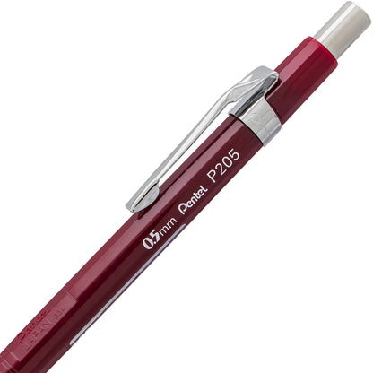 Sharp Mechanical Pencil (0.5mm), Red Barrel (P205B)