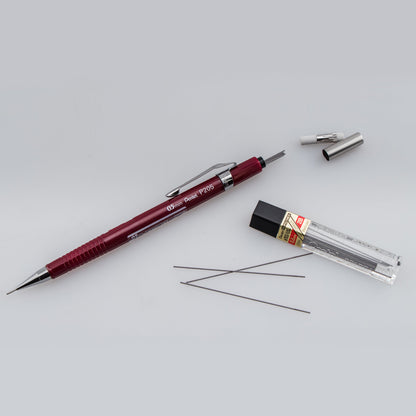 Sharp Mechanical Pencil (0.5mm), Red Barrel (P205B)