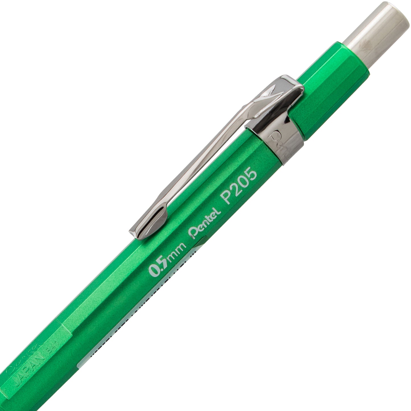 Sharp Mechanical Pencil, (0.5mm), Metallic Green Barrel (P205MD)